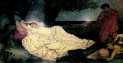 Lord Frederic Leighton Cymon and Iphigenia oil